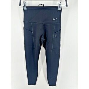 NEW Women's Nike Go Firm-Support High-Rise Tights w/ Pockets Black